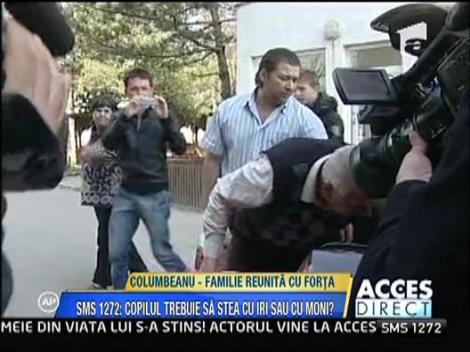 Monica Columbeanu isi vede fiica pentru a doua oara