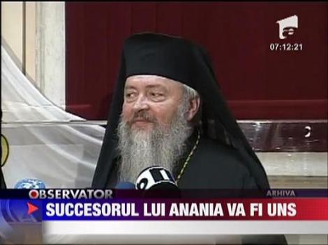 Succesorul lui Anania va fi uns astazi