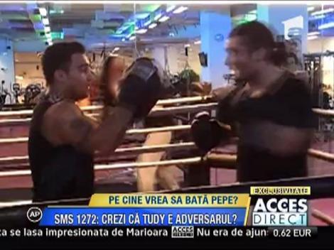 Pepe la sala de antrenamente