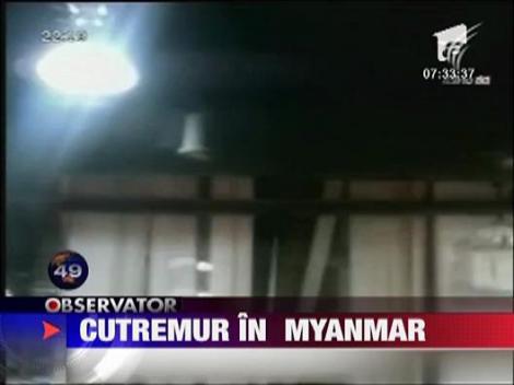 Cutremur in Myanmar