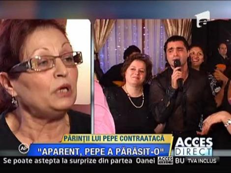 Parintii lui Pepe, dezamagiti de nora lor