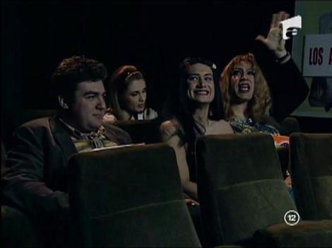 Daniela Crudu, Bianca Dragusanu si Andreea Tonciu la cinema