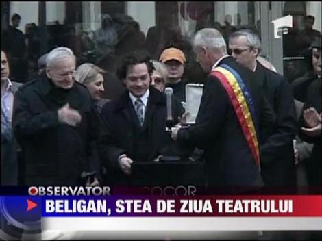 Radu Beligan, stea de ziua teatrului