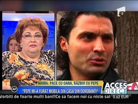 Pepe o da in judecata pe mama Oanei