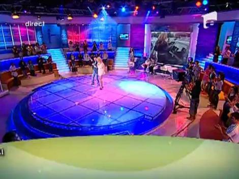 Daniela Gyorfi si Liviu Pustiu canta la Acces Direct despre lumea mondena