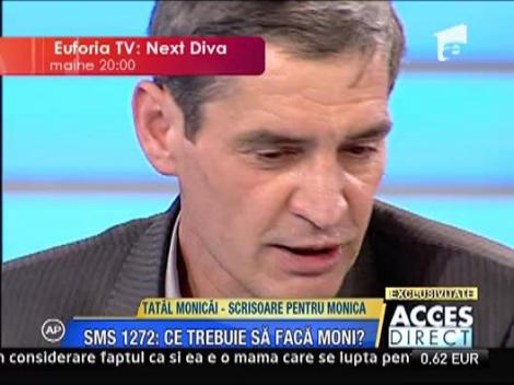 Tatal Monicai citeste o scrisoare dedicata fiicai!