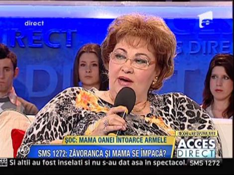 Oana Zavoranu nu ii raspunde la telefon mamei