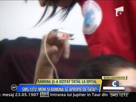 Ramona Gabor si-a vizitat tatal la spital