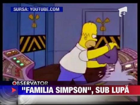 Familia "Simpson" interzisa in cateva tari