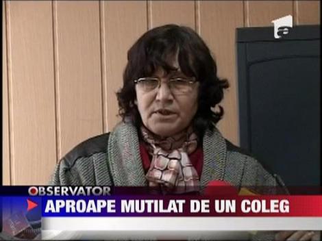 Copil aproape mutilat de un coleg