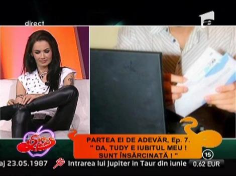 Oana Zavoranu: "Sunt insarcinata cu Tudy!"