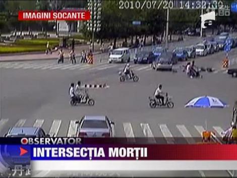 IMAGINI SOCANTE /  Intersectia mortii