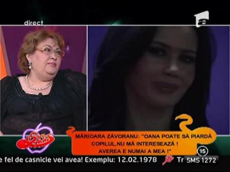 Marioara Zavoranu: "Oana trebuie sa ma lase sa-i ofer eu, nu sa ma oblige"