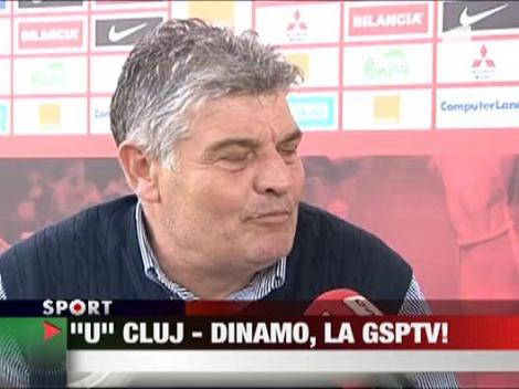 U. Cluj - Dinamo, la GSP TV