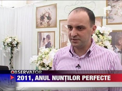 2011, anul nuntilor perfecte