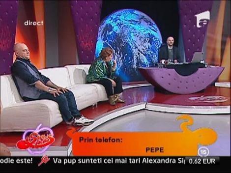 Pepe: "Am un filmulet compromitor cu Oana si Tudy"