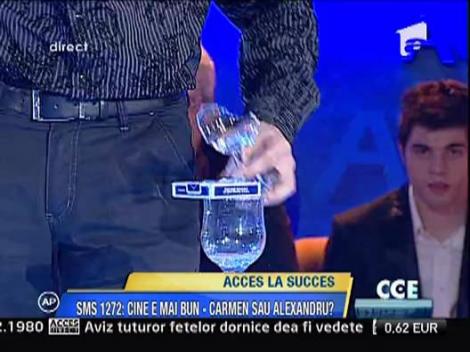 Alin Blaine sparge pahare cu puterea mintii