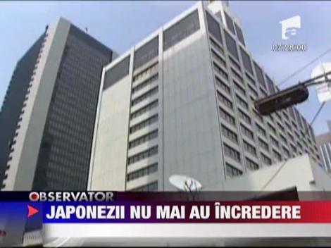 Japonezii nu mai au incredere in compania salvatoare