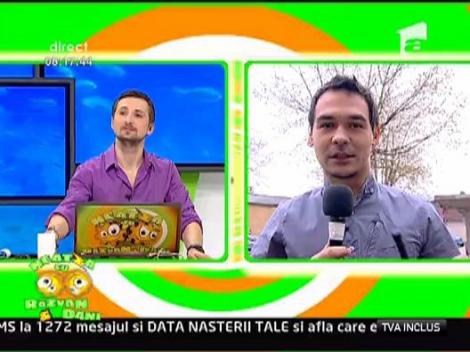 Varu', in emisiune cu bolidul sau