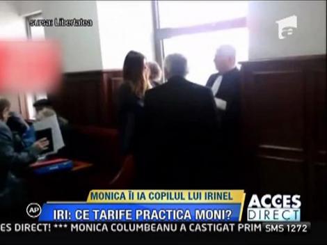 Monica ii ia fata lui Irinel
