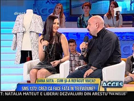 Dana Sota si Alin Galatescu, parteneri tv