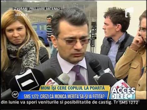 Irinel, notoficat oficial ca trebuie sa ii dea copilul Monicai