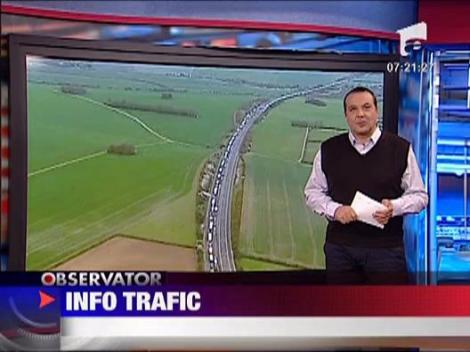 Carambol produs pe o autostrada din Marea Britanie