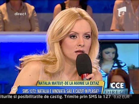 Natalia Mateut a venit in Romania