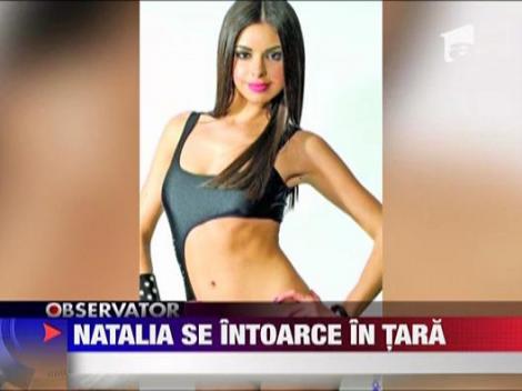 Natalia Mateut se intoarce in tara