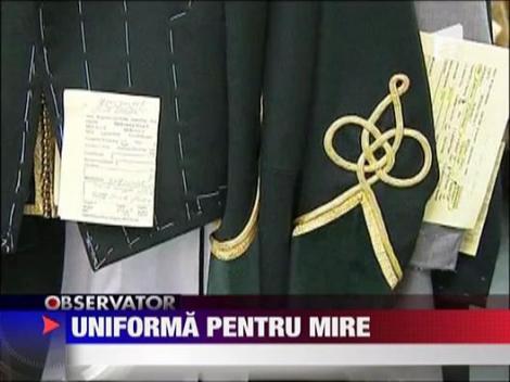 Uniforma pentru mirele William