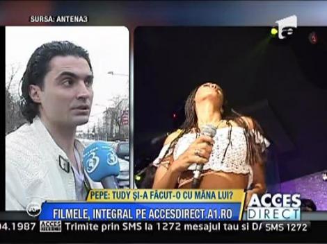 Pepe: "Oana sa stea cuminte, ca am gunoaie cu ea!"