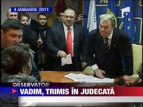 Vadim, trimis in judecata