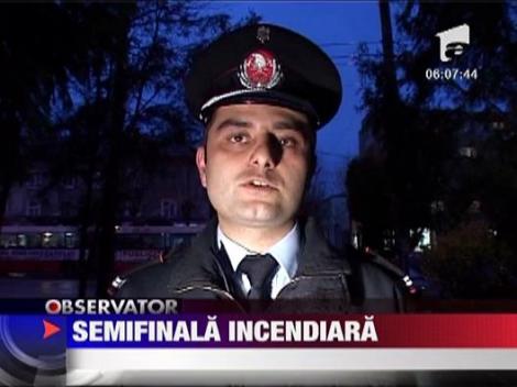 Apartamentul voleibalistului Ciprian Tofan a luat foc