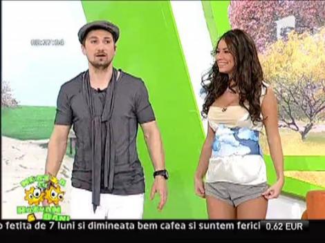 Roxana vrea like-uri ca sa poata sari pe trambulina