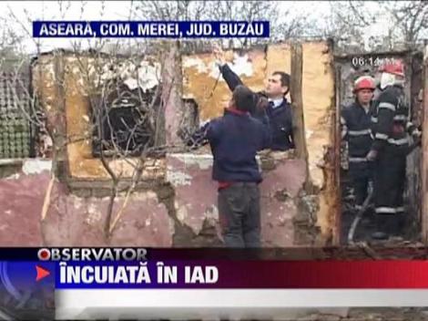 O fetita de nici trei ani a ars de vie in casa