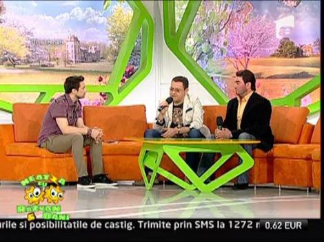 Ovidiu Komornyik si Florin Muresan la Neatza