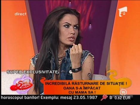 Pepe a vrut sa se impace cu Oana dar s-a razgandit