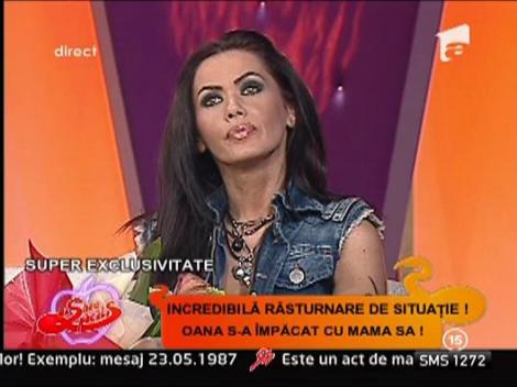 Oana : "Imi pare rau ca ne-am certat"