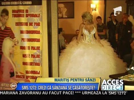 Sanziana Buruiana: "De mica ma visez mireasa"