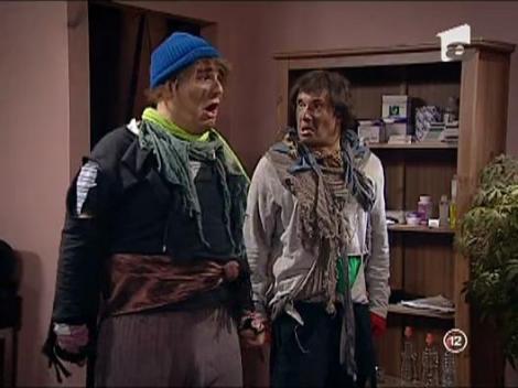 Mucea si Flocea la un salon de masaj