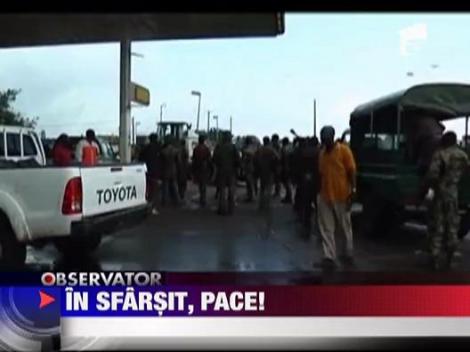 Razboiul din Coasta de Fildes a incetat