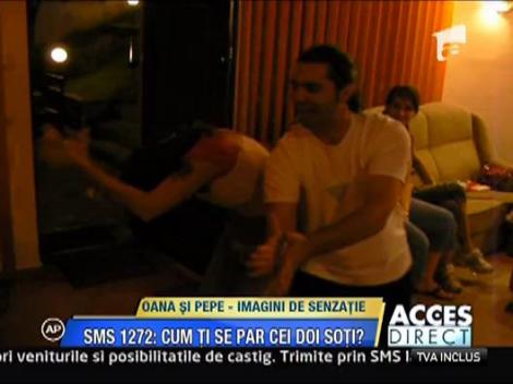 Imagini inedite cu Oana si Pepe