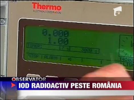 UPDATE / Iod radioactiv in apa de ploaie si in laptele de oaie din Romania