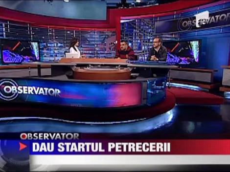 Sergiu Stoiadin si Sasha Negara dau startul petrecerii
