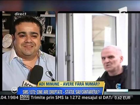Adi Minune sustine ca e victima unei inscenari