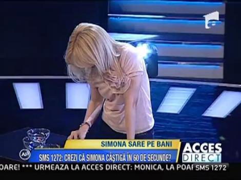 Simona Gherghe, diseara, de la 20:20, la "Castigi in 60 de secunde"