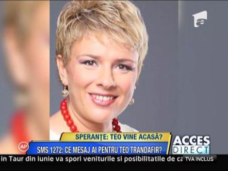 Teo Trandafir s-a ridicat din pat si a mers singura