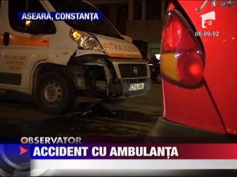 Accident cu ambulanta in Constanta