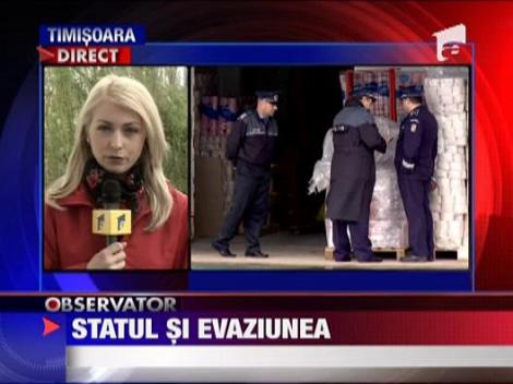 Descidere in forta intr-unul dintre cele mai mari centre comerciale din Timisoara