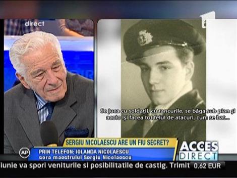 Sergiu Nicolaescu se destainuie la Acces Direct